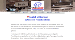 Desktop Screenshot of hauser-messebau.ch