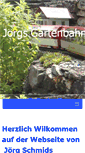 Mobile Screenshot of gartenbahn.hauser-messebau.ch